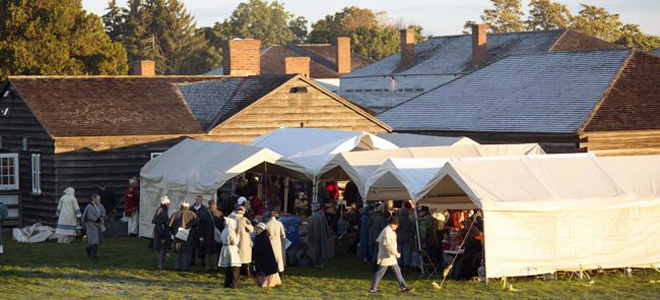 Volunteering with the Friends of Fort George.